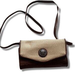 Boho Woven Straw Crossbody Purse | Summer Cottagecore Bag with Storage